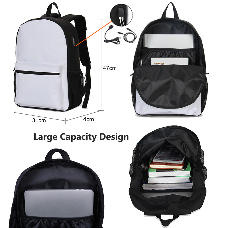 Kids Large Backpack School Bookbag Laptop Bag 18 in