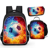 Ice and Fire Soccer Backpack Set