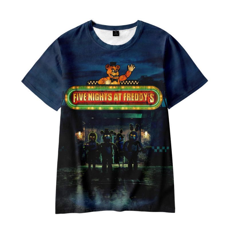 Five Nights at Freddy's Short Sleeve T-shirt Kids & Adult