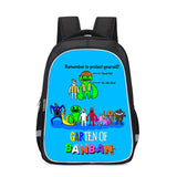 Garten of banban backpack School Bookbag Backpacks with Lunch Box