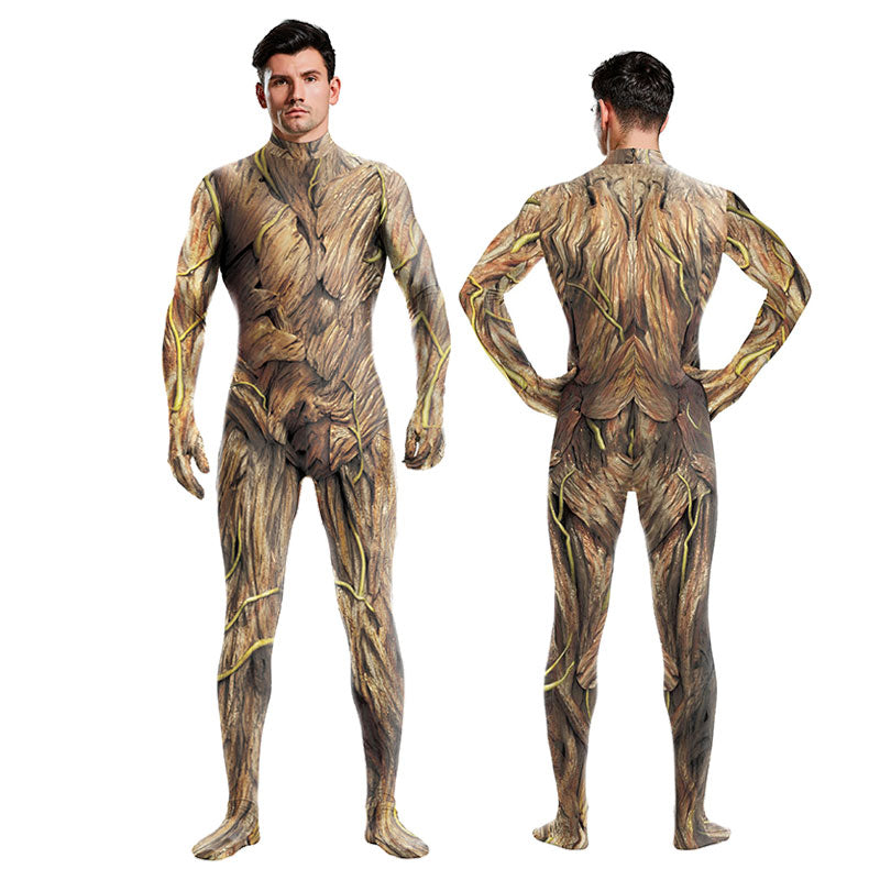 Men's Jumpsuit Fitness Bodysuit Cosplay Suit Halloween Costume