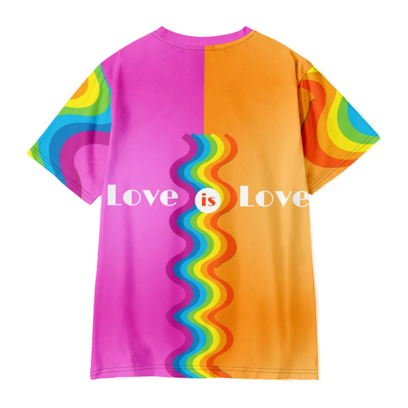 Love is Love T-shirt Rainbow Pride Shirt