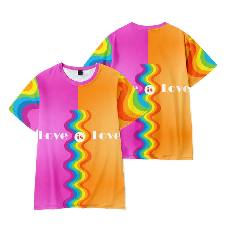 Love is Love T-shirt Rainbow Pride Shirt
