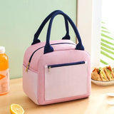 Color Block Lunch Bag