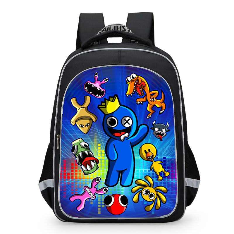 Kids Rainbow Friends Backpack for Shcool