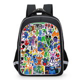 Kids Rainbow Friends Backpack for Shcool