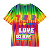 Rainbow Lgbt Pride Short Sleeve T-shirt
