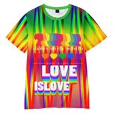 Rainbow Lgbt Pride Short Sleeve T-shirt