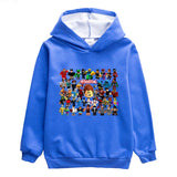 Unisex Child Roblox Fleece Hoodie Pllover Hooded Sweatshirt 4-14 Y