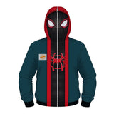 Fashion Full Zip Up Hoodie Halloween Cosplay Costumes for Boys 4-12Y