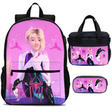 Girls Spide-women 18inch Backpack School Bookbag