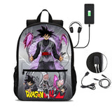 Goku Black Backpack School Bookbag Laptop Bag 18 in