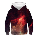 Galaxy Print Hoodie Galaxy Sweatshirt for boys