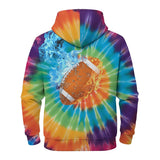 Kids 3D Football Pullover Hoodie Hooded Sweatshirt for Boys