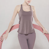 Sport Vest Running Top For Women Sport Top With Beautiful Back Sport Top and Loose Fitting Yoga Top