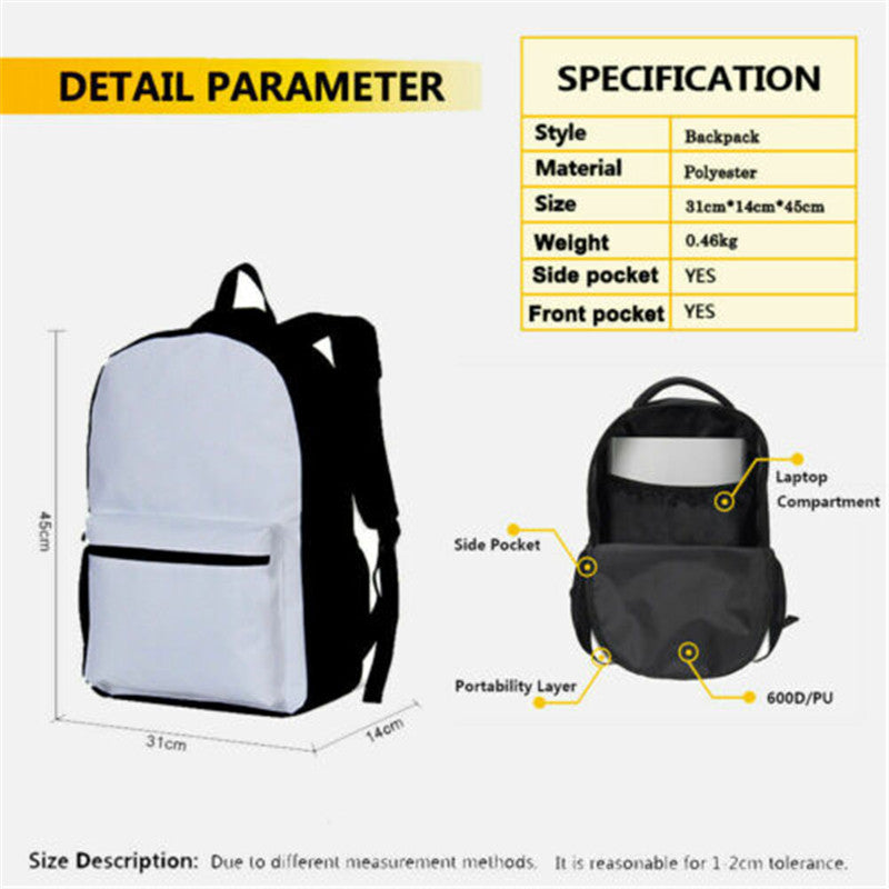 Lightweight Sunflower Backpacks Girls School Bags Kids Bookbags 4PCS Set