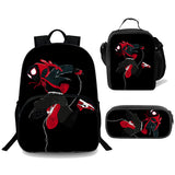 Spider-Man  Student  Bookbag Lightweight Laptop Bag with Shoulder Bags and Pen Case for Teen Boys and Girls