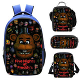 Five Nights at Freddy's Backpacks Boys Book Bag  Lunch box pencil case