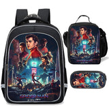 3 in 1 Spider-Man No Way Home Backpack Set with Pencil Case Lunch Bag