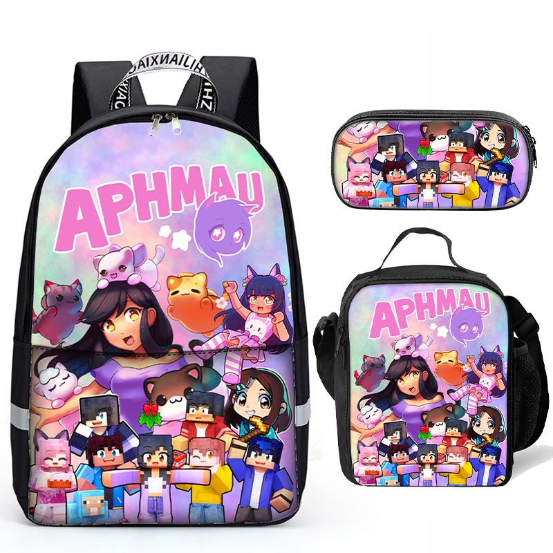Cartoon Backpacks with Lunch Bag School Bag Sets