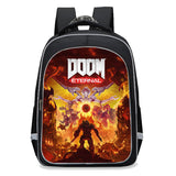 DOOM Eternal Backpack Set with Pencil Case Lunch Bag