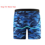 3PCS Mens Camouflage Underwear Cotton Boxer Briefs Comfy Breathable Underwear Shorts