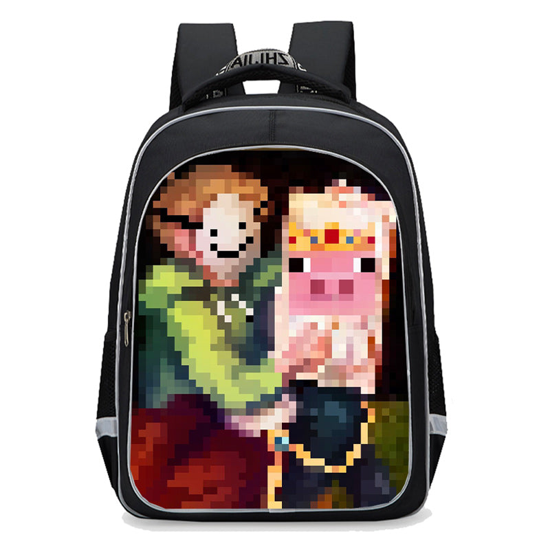 Technoblade Backpack Set with Pencil Case Lunch Bag