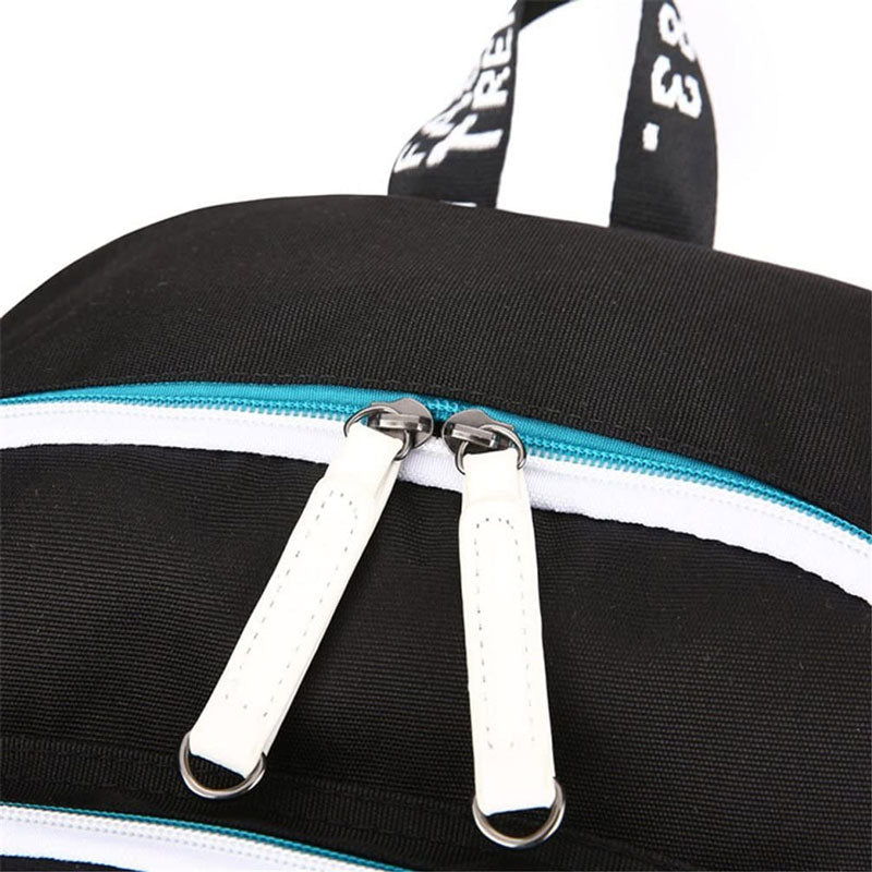 Anime Naruto Bookbag Daypack Laptop Bag Backpack School Bag with USB Charging Port