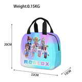 Girls Insulated Lunch Bag for School