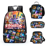 NEW Roblox Backpack Lunch box School Bag Kid Bookbag